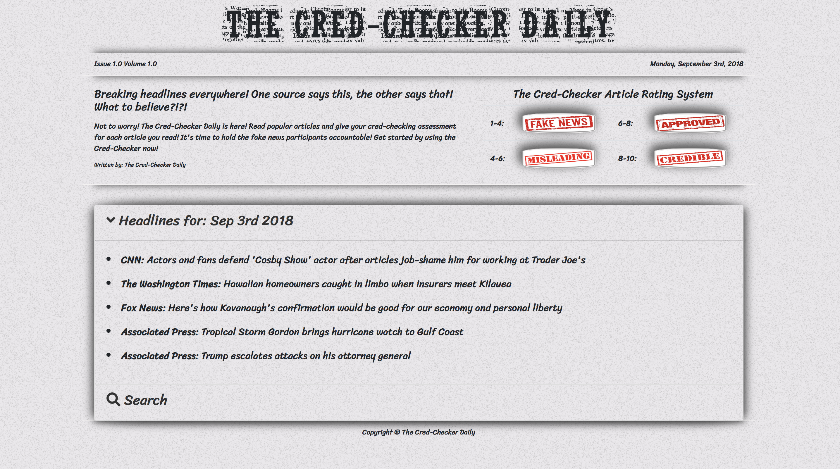 Cred Checker